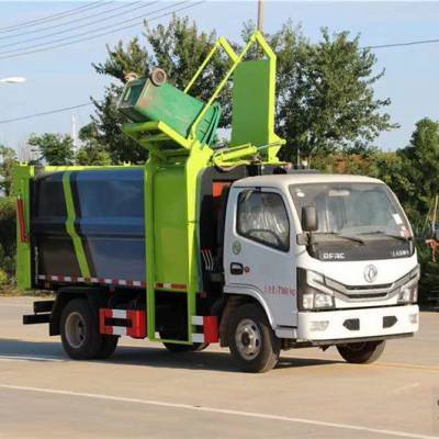 國(guó)六東風(fēng)多利卡掛桶式垃圾車(chē) 高效環(huán)保的城市環(huán)衛(wèi)解決方案