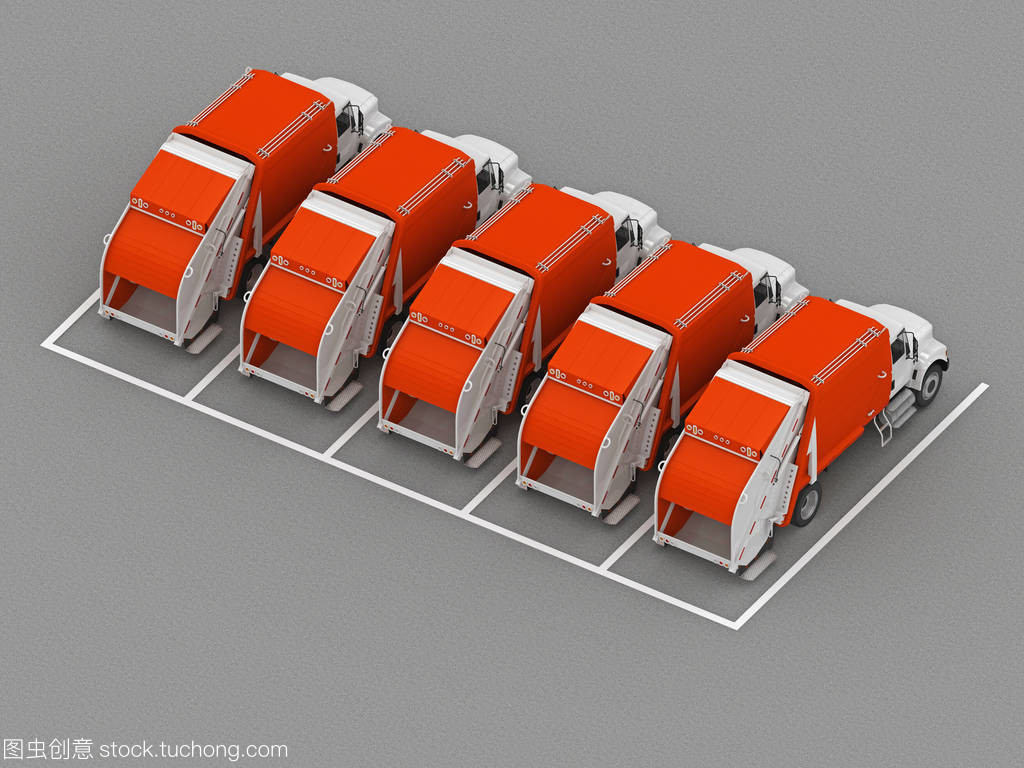 垃圾車頂視圖的特點與應(yīng)用